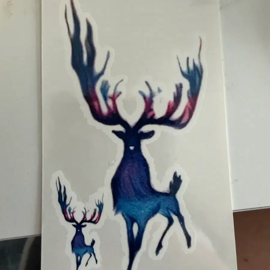 스티커 타투