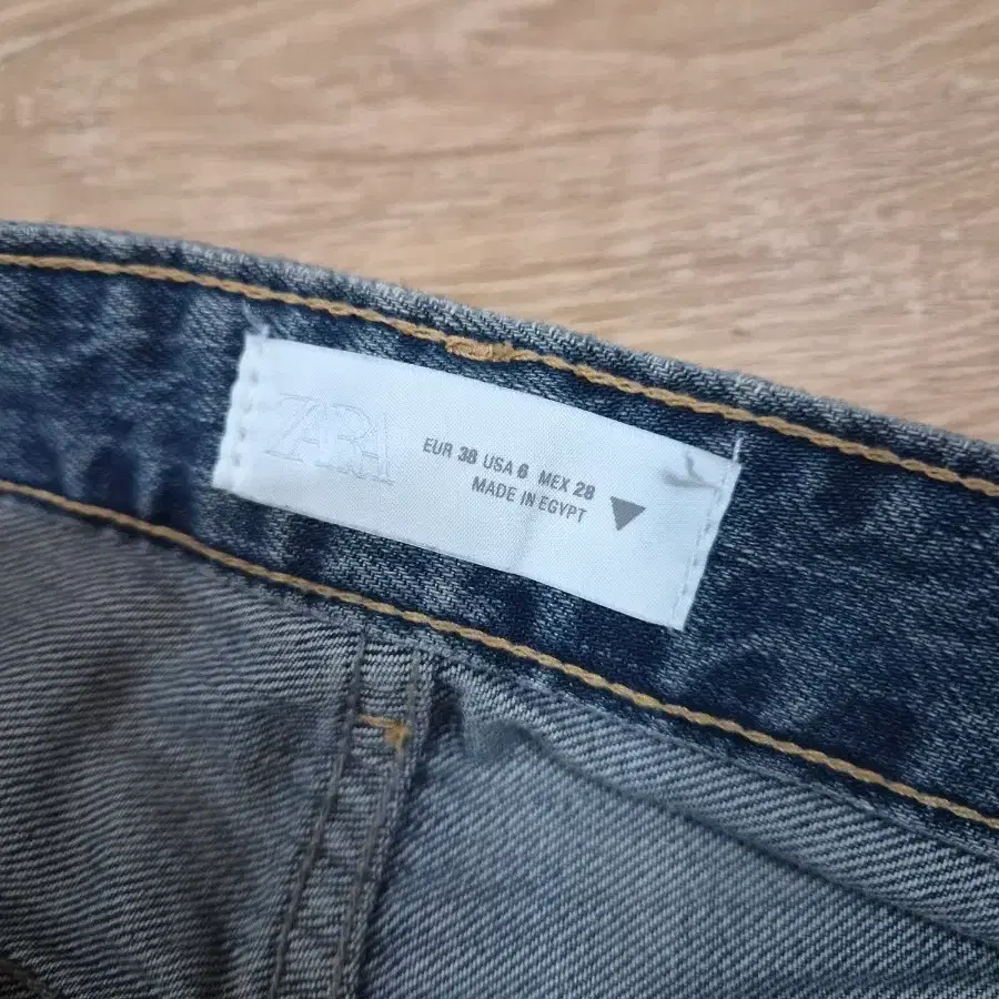 자라 와이드 데님 청바지