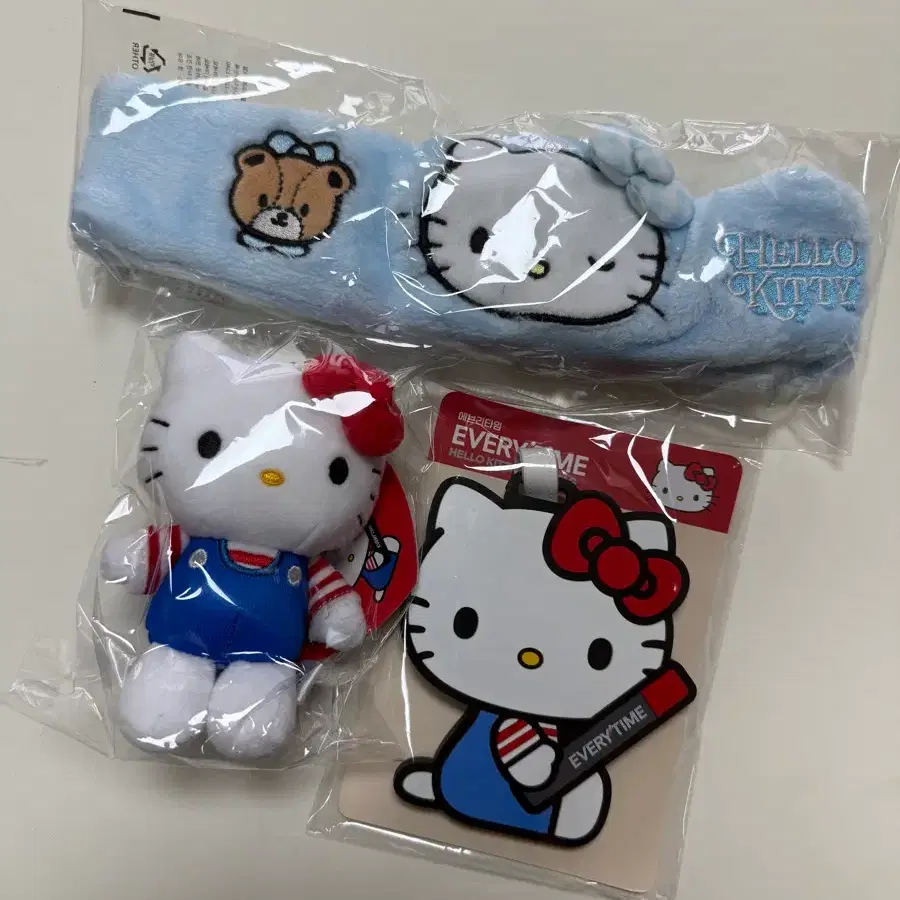 정관장 키티 키링,캐리어택, 키티 세안밴드