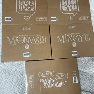 세븐틴 민규 원우 디아이콘 포토북