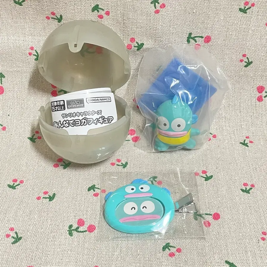 한교동 교동이 가챠 + 헤어집게핀 세트
