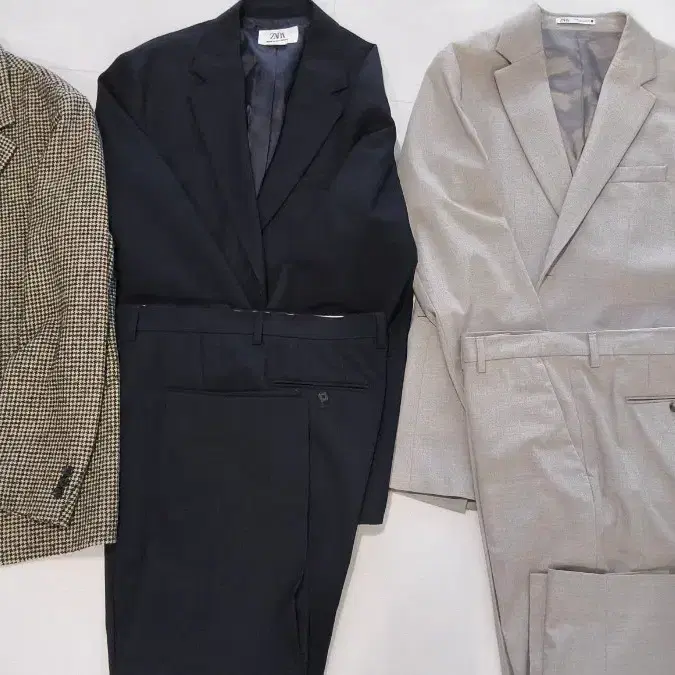 ZARA 남성 정장 세트 3종