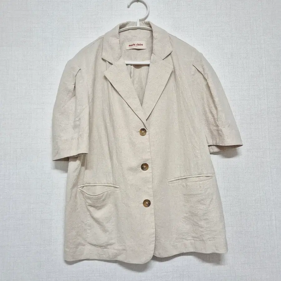 마리끌레르 반팔 자켓