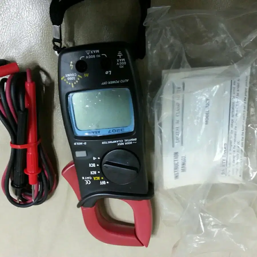 Digital Clamp Meter : ASAHI/3207테스터기