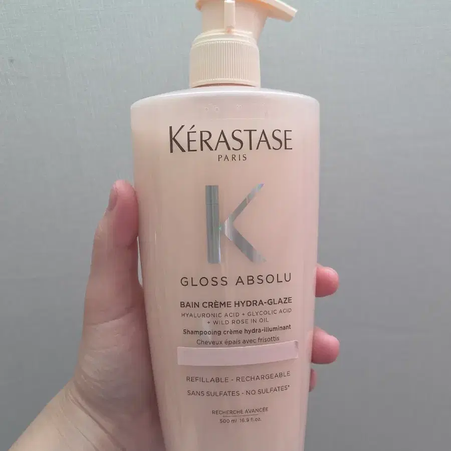 새상품) 케라스타즈 글로스 압솔뤼 크림 샴푸 500ml