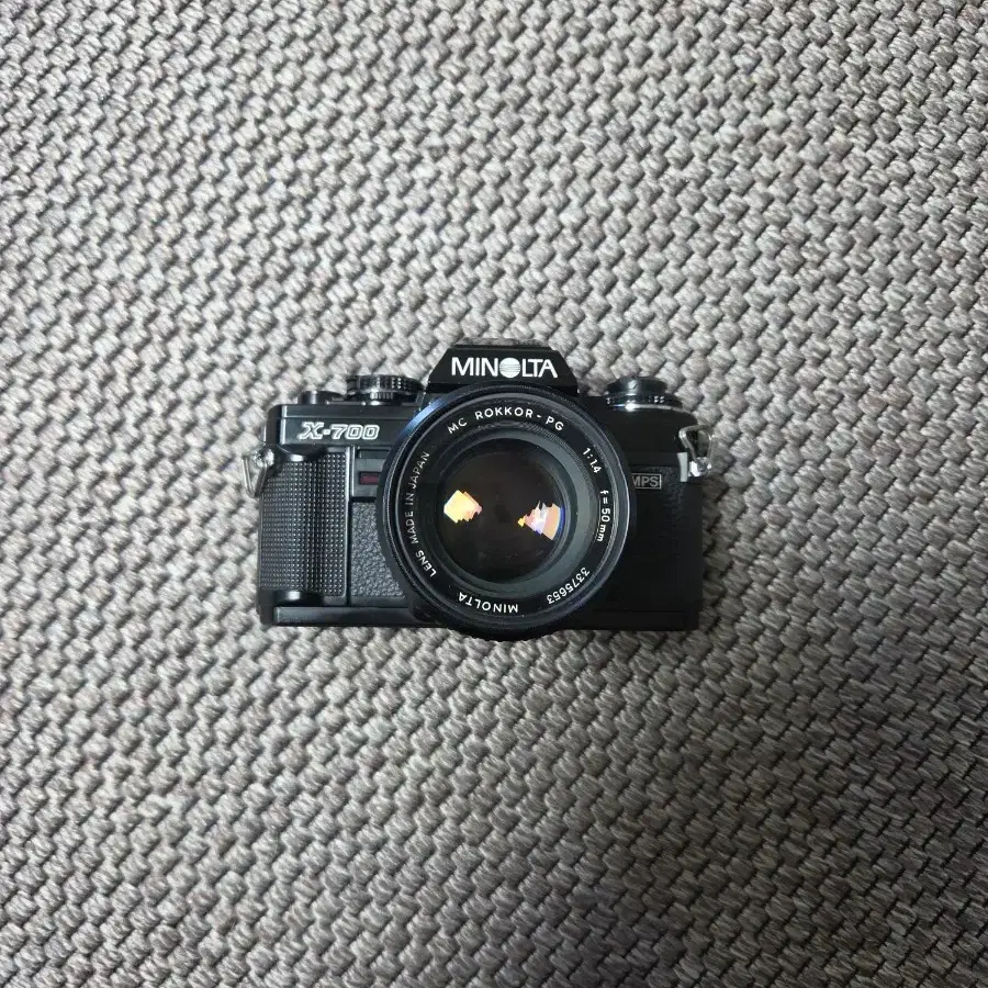 미놀타 X-700 MPS M-Rokkor-pg 50mm1.4 + MD ZOOM 35-70mm 렌즈 포함