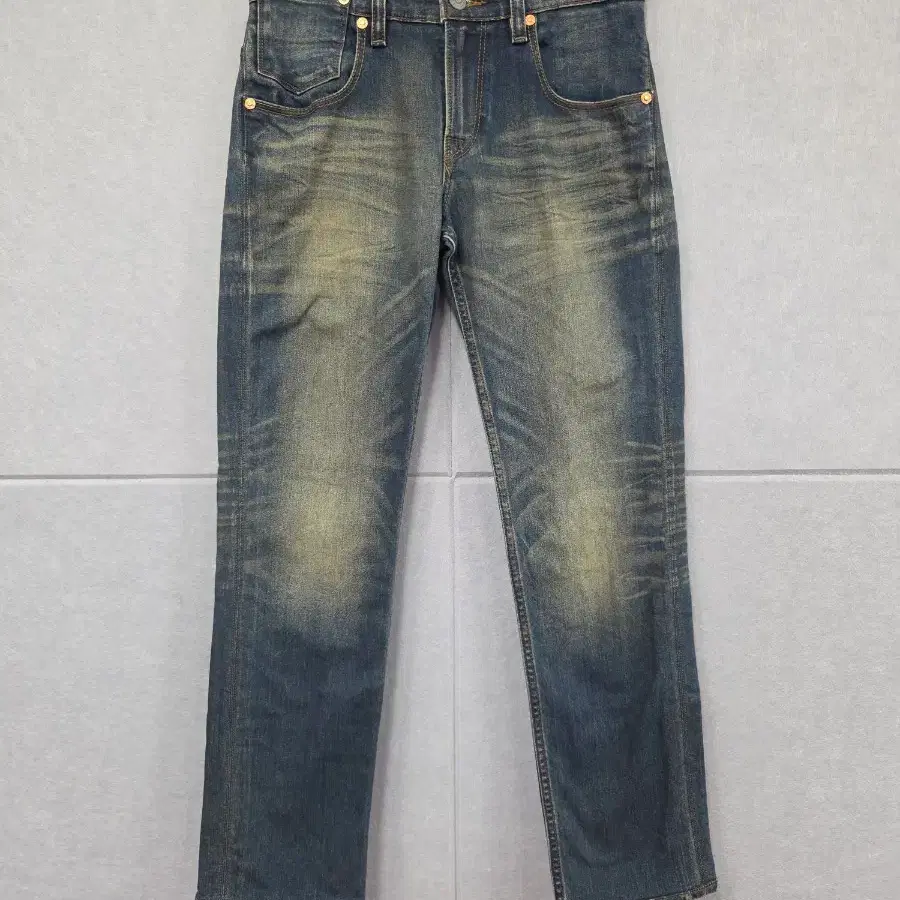 리바이스(LEVI'S) 511 슬림핏 빈티지 워싱 데님 팬츠