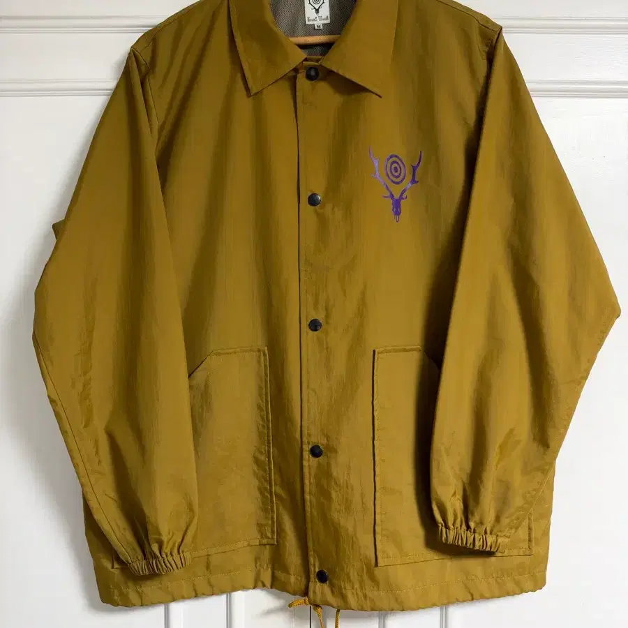 South2 West8 Coach Jacket Camel M