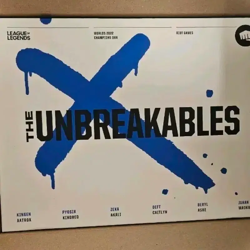 drx 2022 우승 UNBREAKABLE 세트 판매 킹겐 제카 데프트