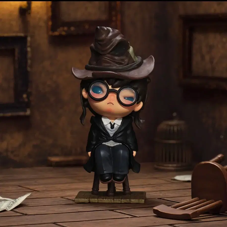 팝마트 히로노 X 해리포터 피규어 Harry Potter and The Sorting Hat (비닐미개봉 새상품)