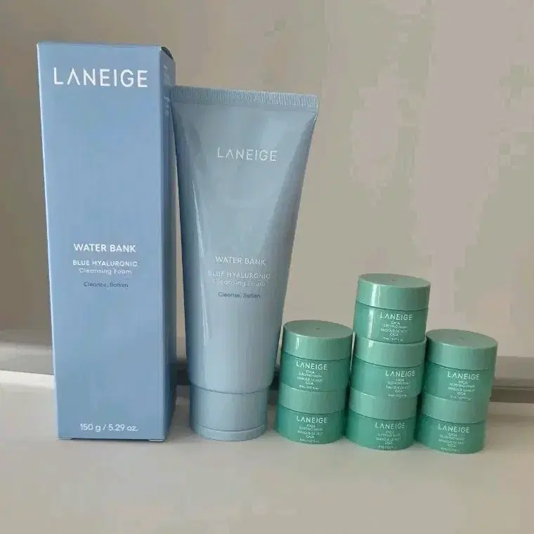 라네즈 워터뱅크  클렌징폼150+시카슬리핑56ml
