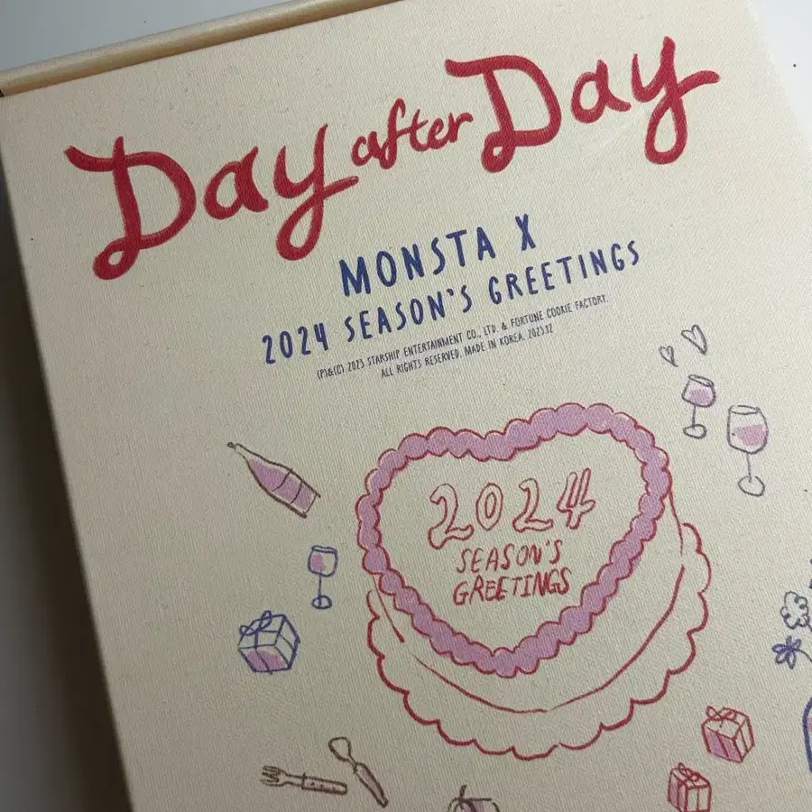 급처) 몬엑 굿즈 몬스타엑스 2024 시즌그리팅 풀박 양도