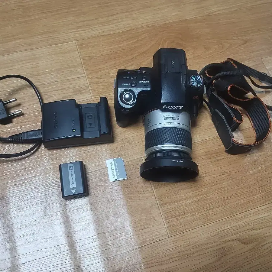 소니 알파55+28-80렌즈