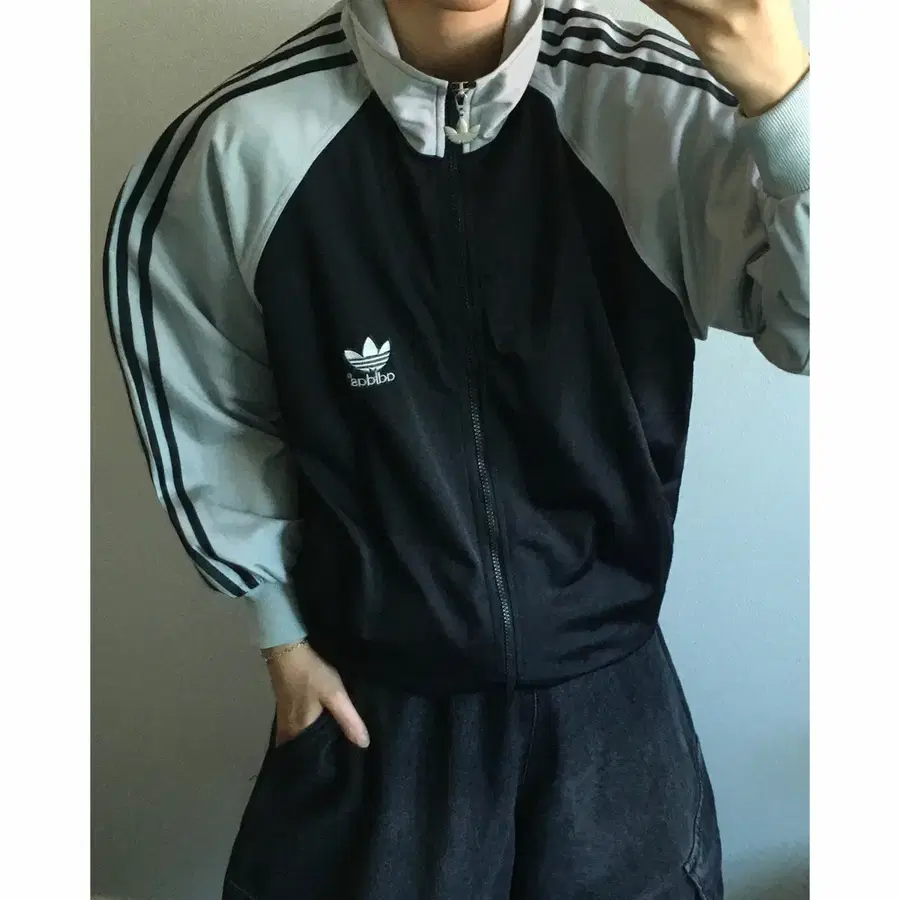 Adidas 아디다스 80s-90s 올드스쿨 나그랑 트랙탑 져지