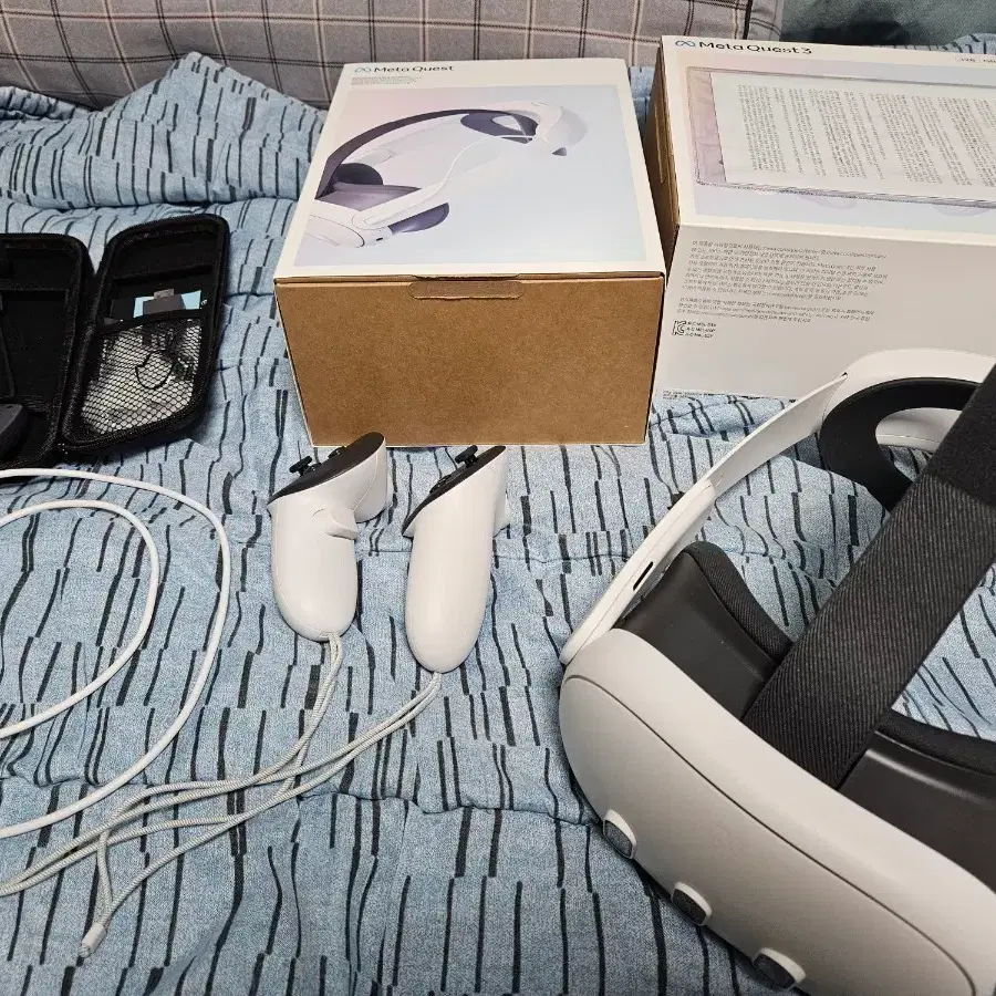 메타 퀘스트 3 128gb VR 헤드셋 컨트롤러 풀세트