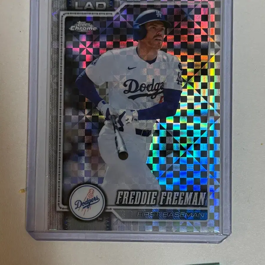 프레디 프리먼 Topps MLB 야구카드 다저스