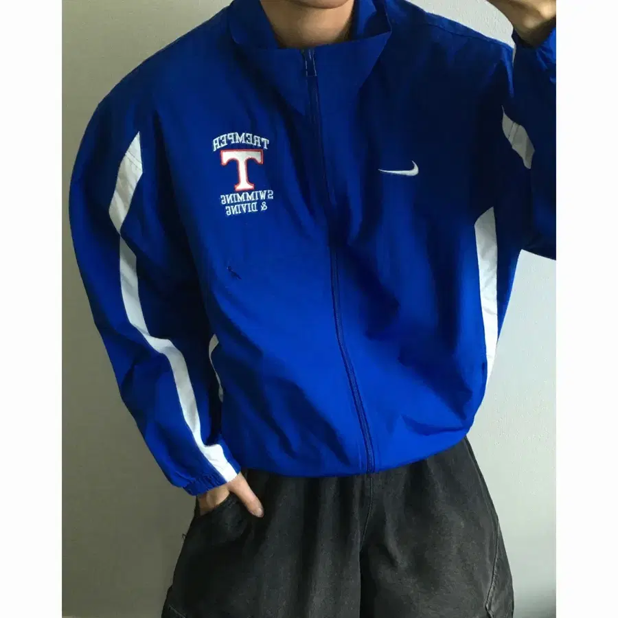 Nike 나이키 x USA 미판 00s 올드스쿨 팀 바람막이