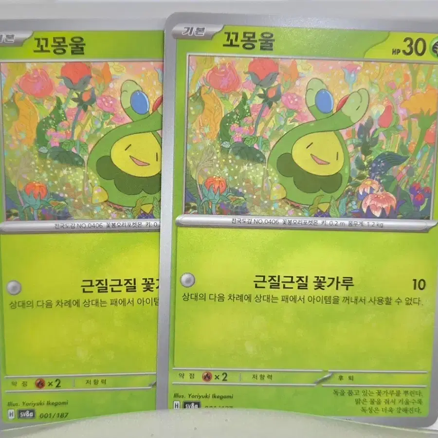 포켓몬스터카드 꼬몽울 세트 노말
