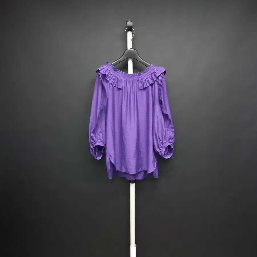 오즈세컨 춘하 레이온 7부 블라우스 82 44-77