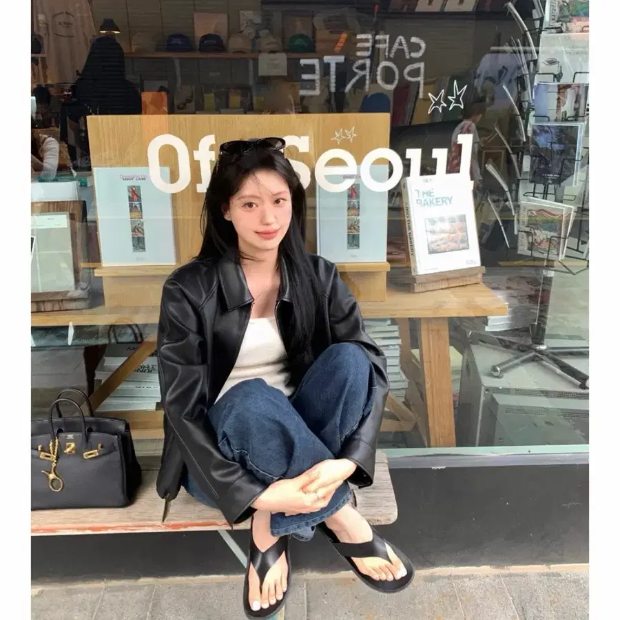 르플레인 로드 레더 자켓 Leplein Rhode Leather Jacket