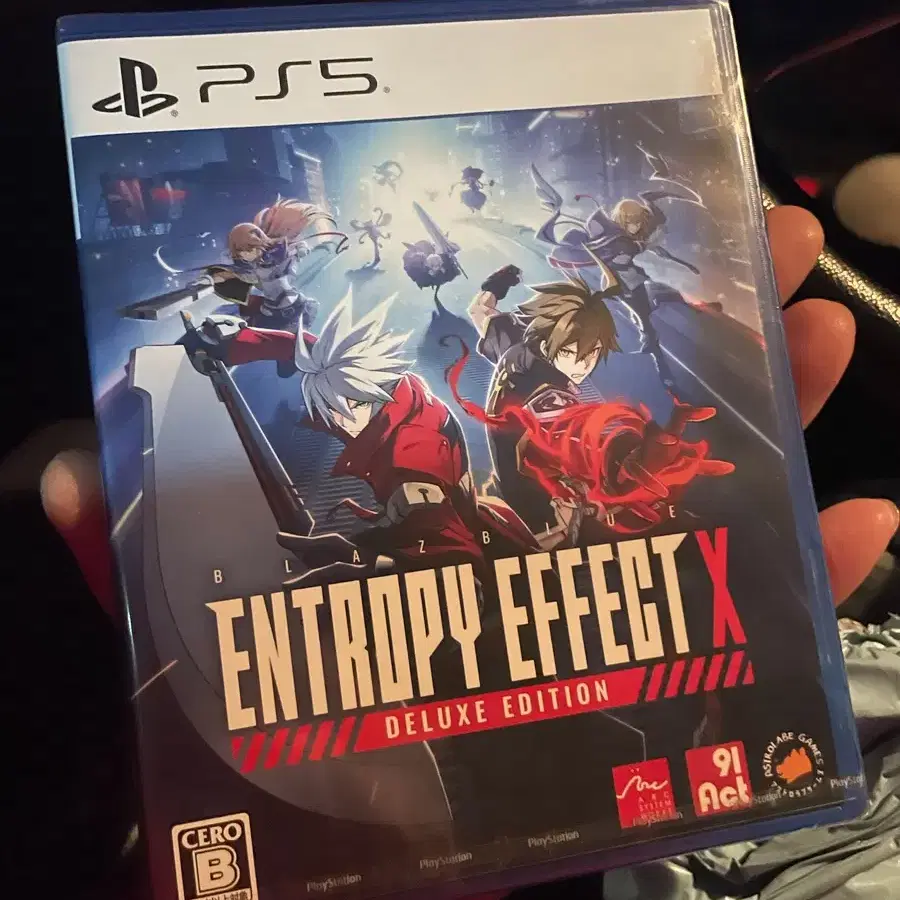 PS5 타이틀 블레이블루 엔트로피 이펙트 X (미개봉 새상품)