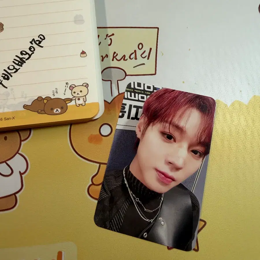 박지훈 the answer 마이뮤직테이스트 포카