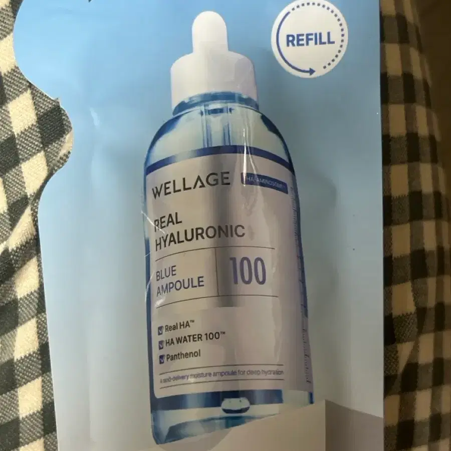 웰라쥬 앰플 리필 60ml 리얼 히알루로닉 블루 100 판매