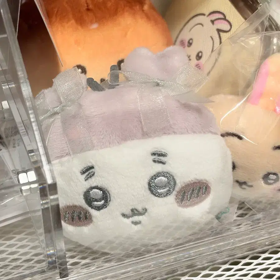 [개봉] 치이카와 리본 카니 거울 인형 가챠
