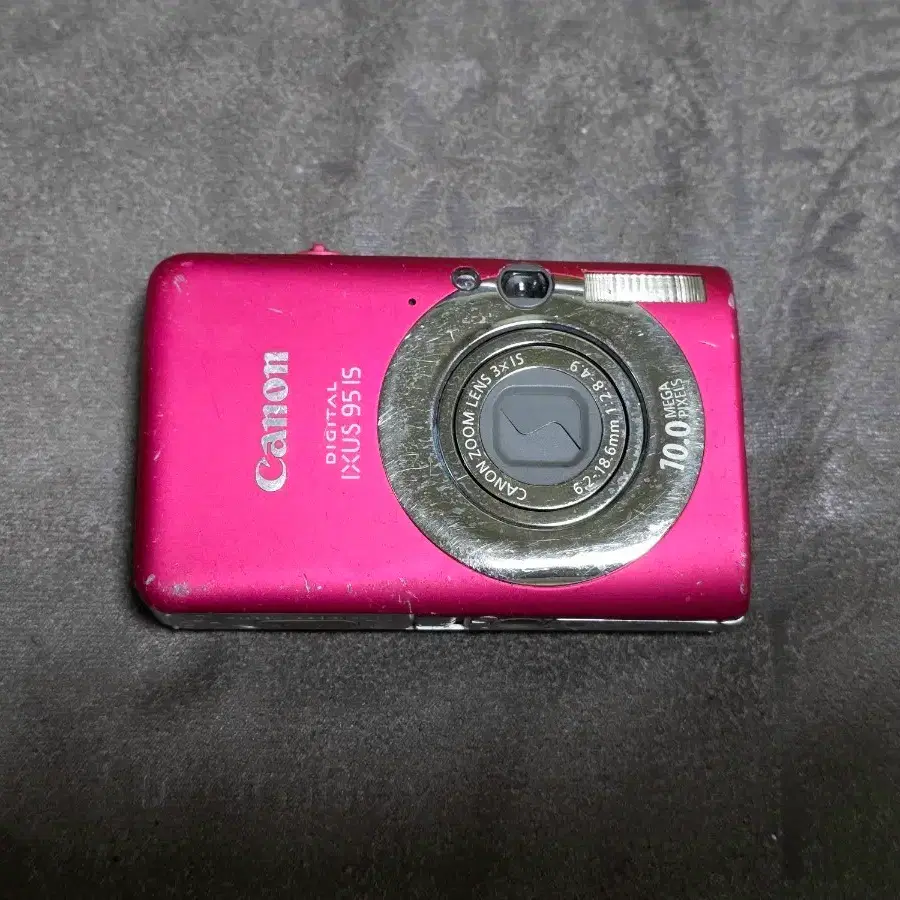 캐논 IXUS 95IS 핑크 디지털 카메라 부품용