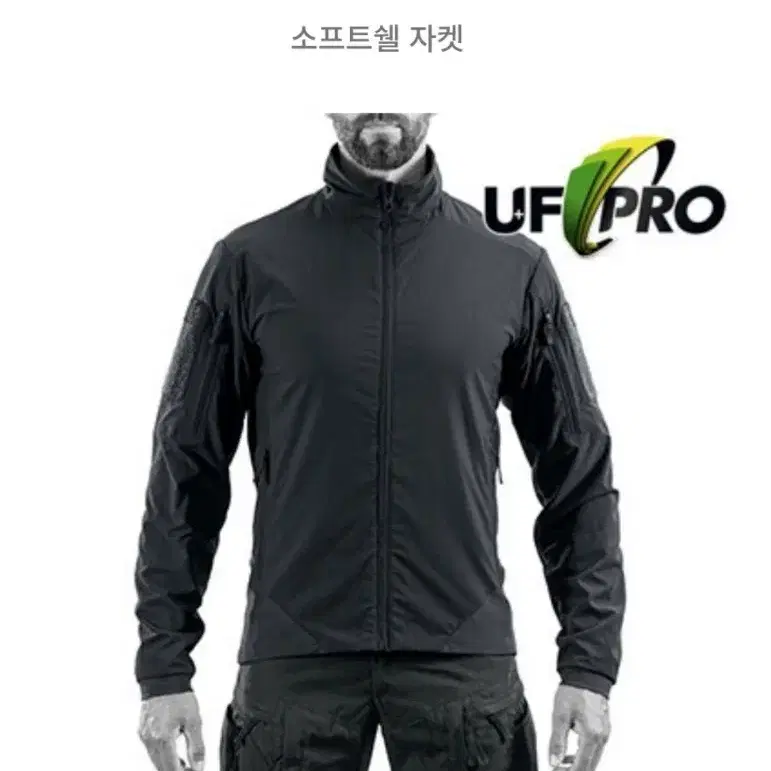 (새상품)UF PRO 헌터 FZ Gen.3 택티컬 소프트쉘 자켓 블랙 M