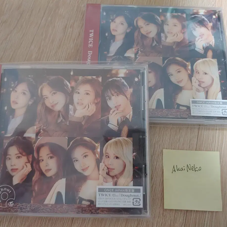 TWICE 일본 싱글 9집 Doughnut ONCEJAPAN 한정판 (포토카드 제외)