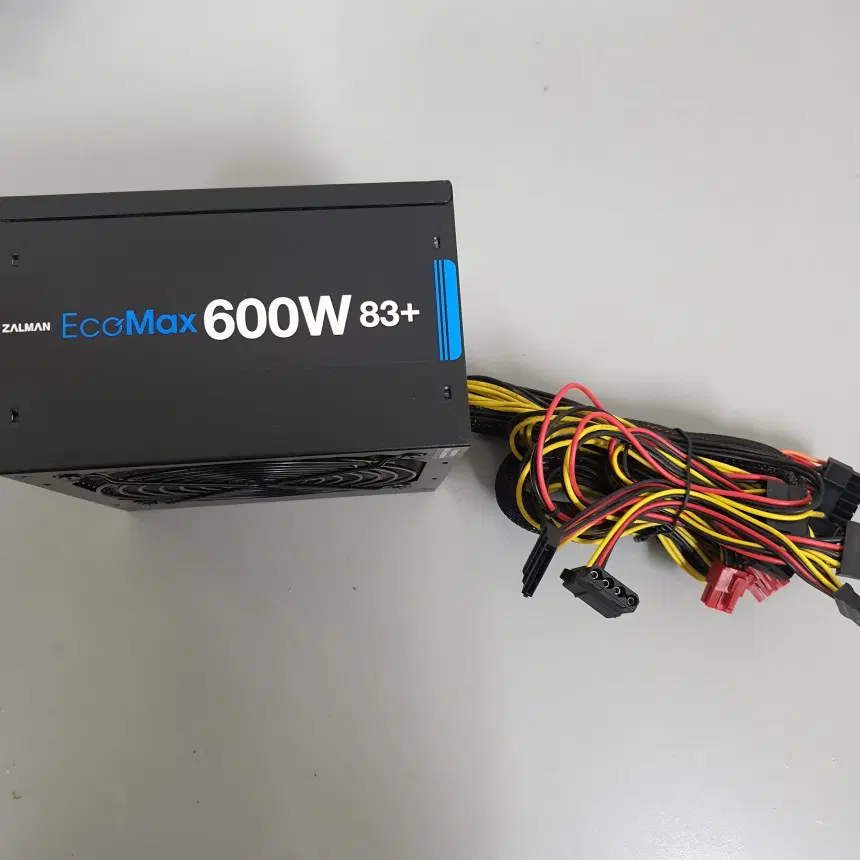 [무료배송] 중고 잘만 EcoMax 600W 80plus 파워서플라이