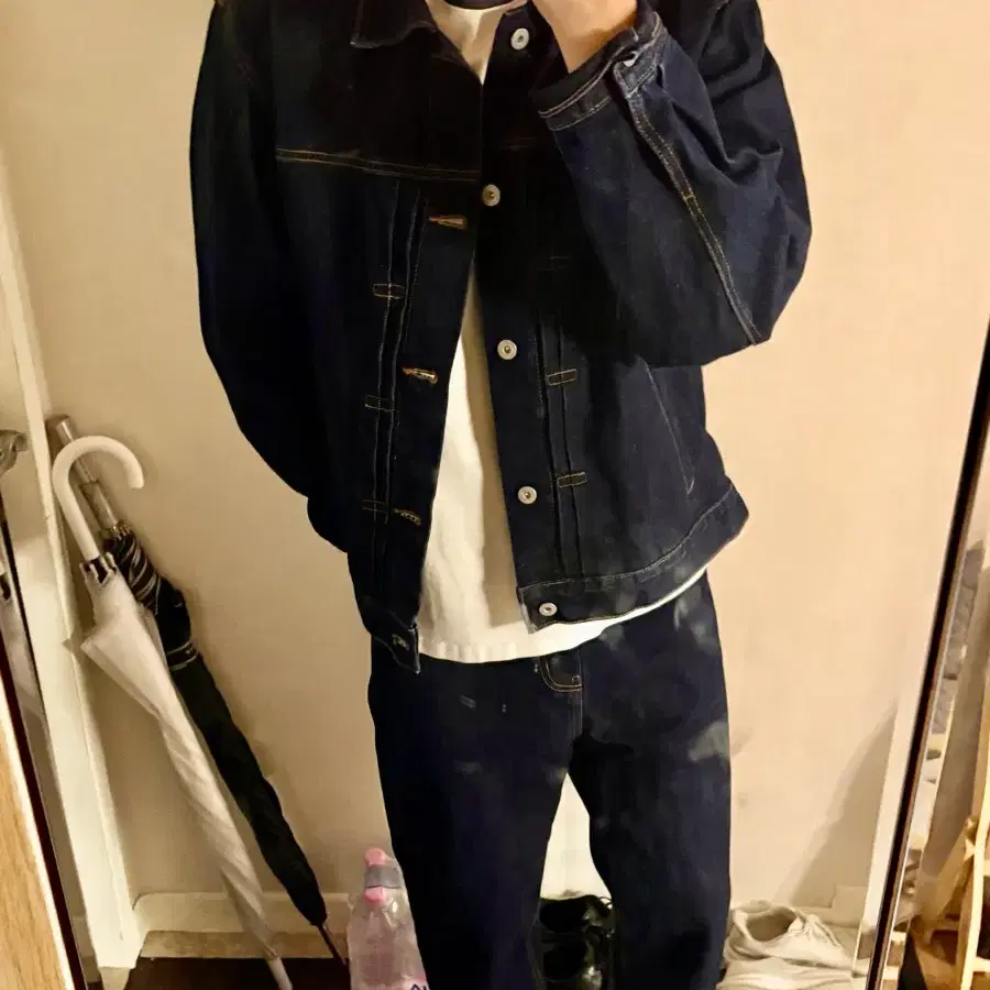 무신사 스탠다드 데님 셋업 xl,31