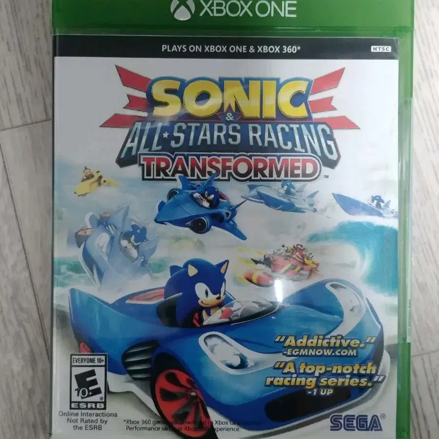 XBOX360 소닉 올스타즈 레이싱 트랜스폼드