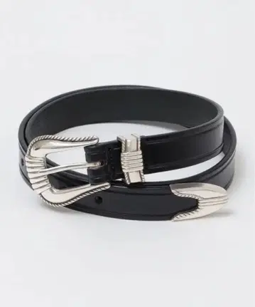 TORY Leather 웨스턴 벨트 32 블랙