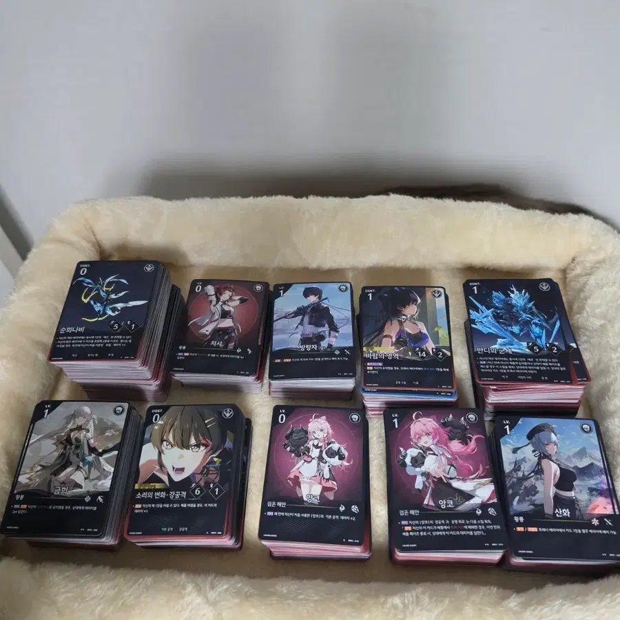 명조 TCG 카드 1-2성 일괄 판매