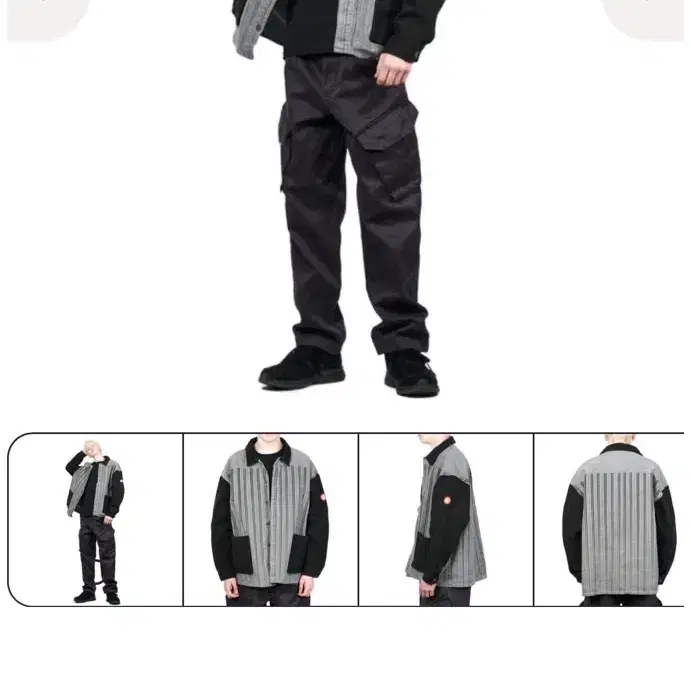 CAV EMPT 카브엠트 스트라이프 셔츠 자켓