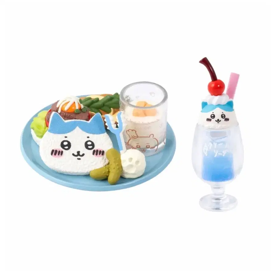 먼작귀 카페시리즈 미니 피규어 리멘트(하치와레)