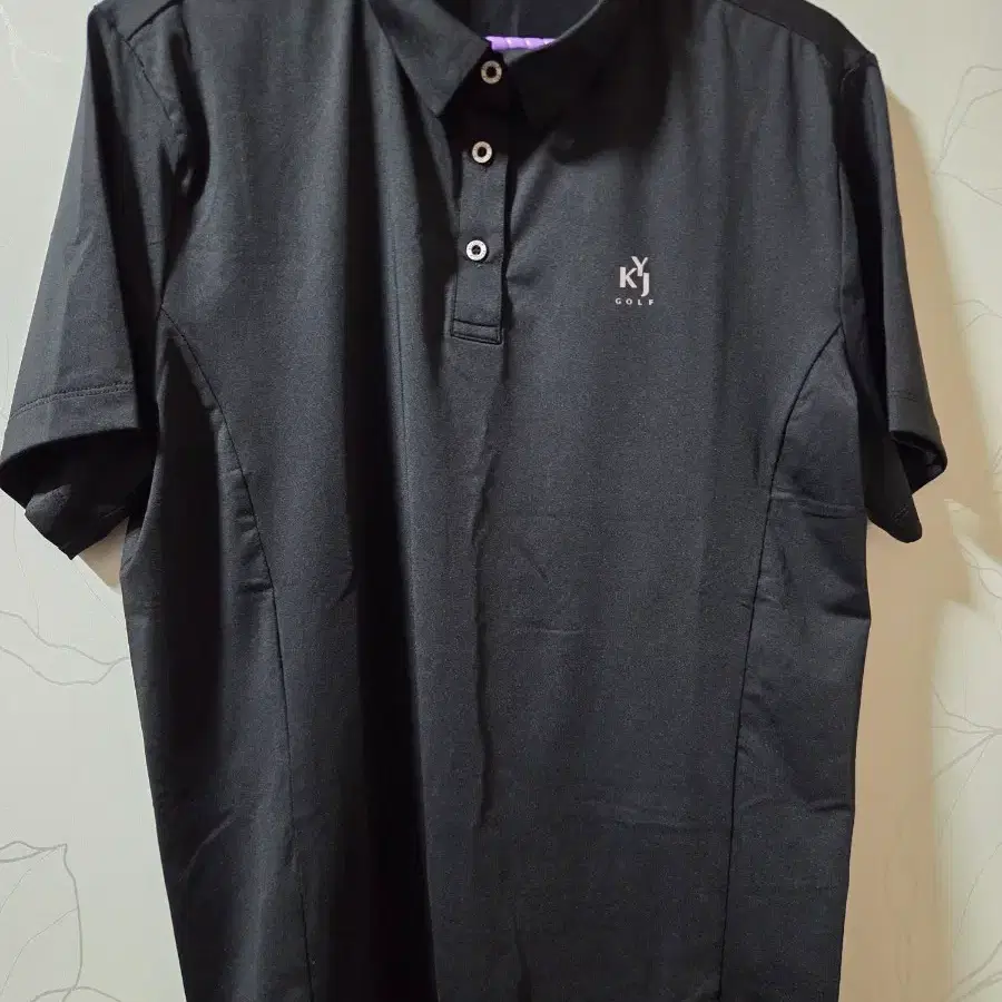 KYJ GOLF 골프 반팔 카라티 블랙