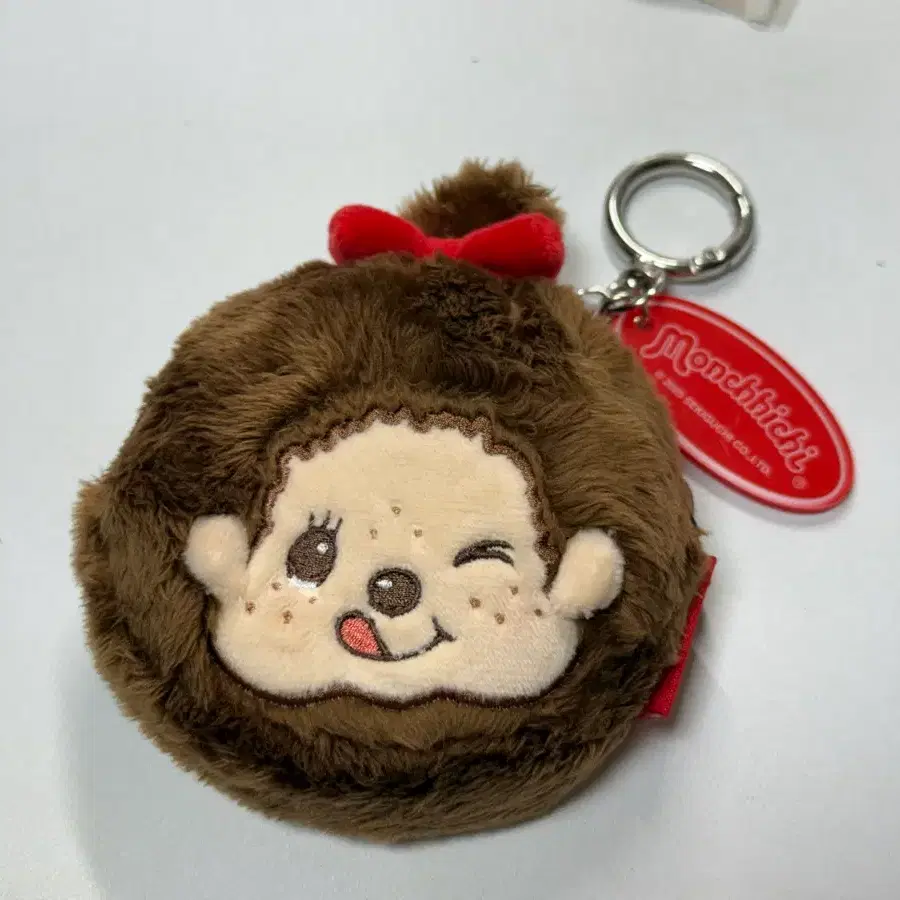 몬치치 여아 얼굴 인형 파우치 키링 팔아요