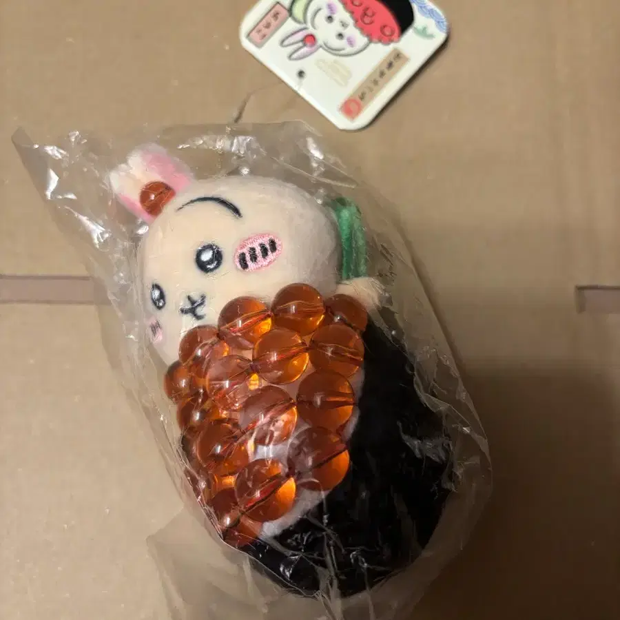 먼작귀 치이카와 스시 우사기 연어알 마스코트