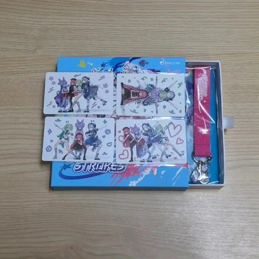 스텔라이브 클리셰 앨범 하나코 나나 스트랩 + 미공포 4종