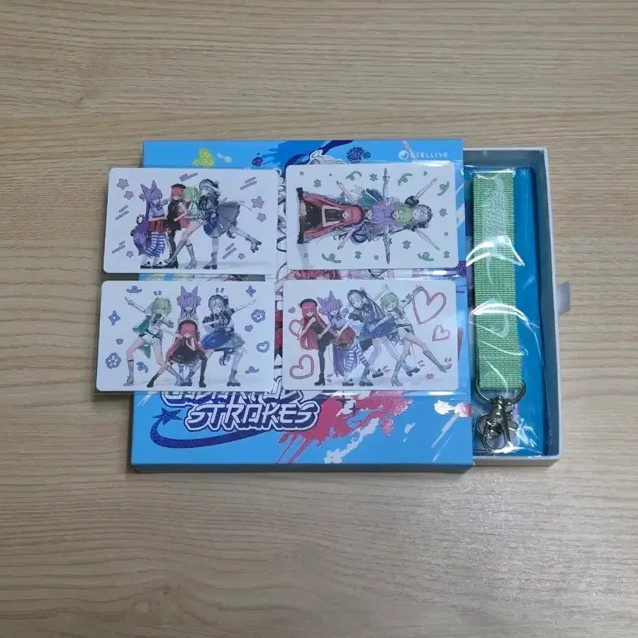 스텔라이브 클리셰 앨범 리코 스트랩 + 미공포 4종
