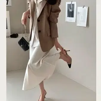 [새상품, 정품] 데일리룩 더로우보이재킷 베이지 M 66 (구매가 188,000원)