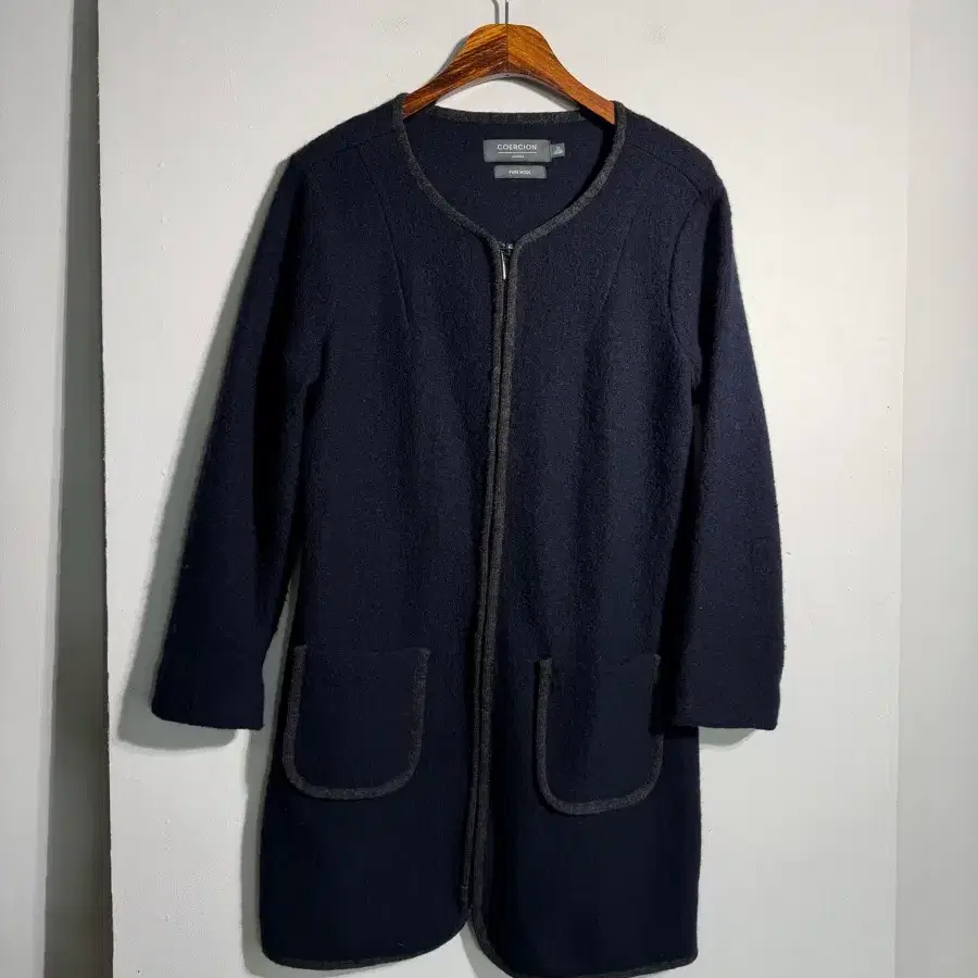 울100 롱 가디건 D467