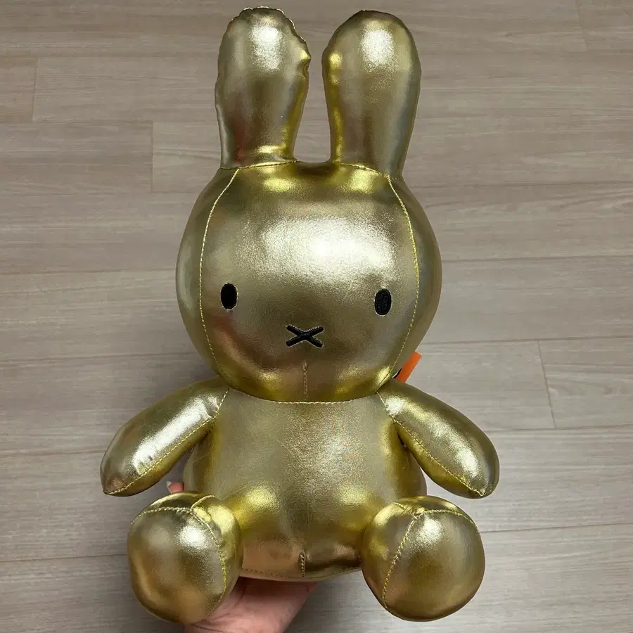 (KC인증 정품/새상품) 미피 골드 중형 인형 30cm