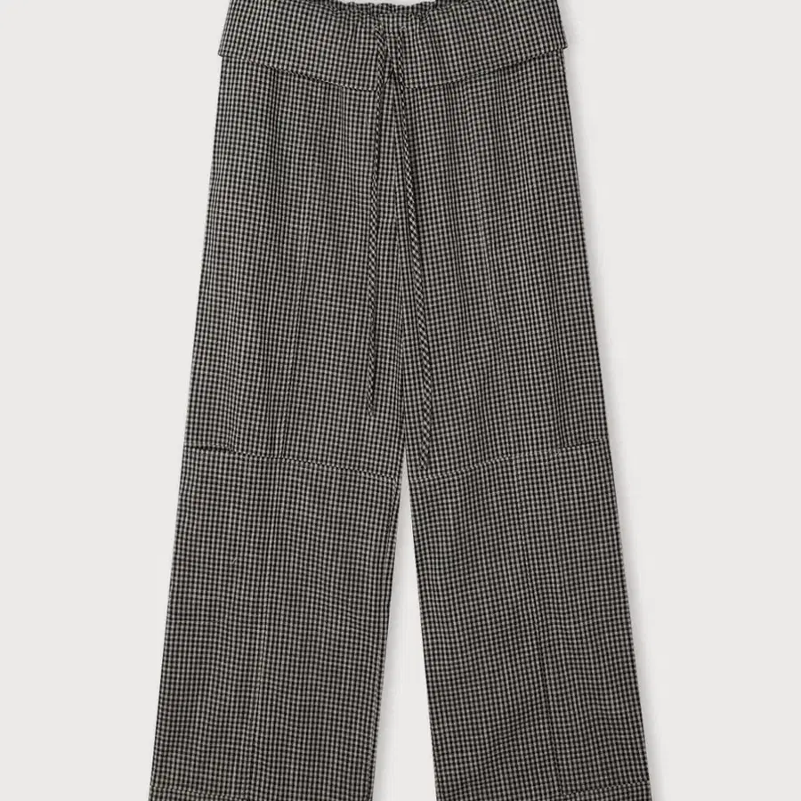 에토스체크바지 COOGEE WIDE PANTS