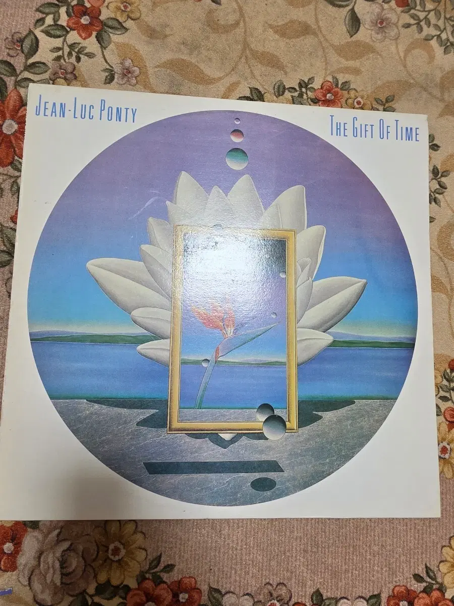 Jean Luc Ponty LP Jazz Violin The Gift Of Time