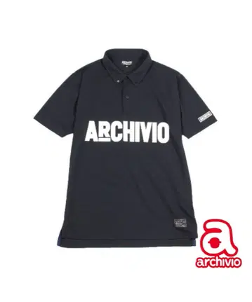 새상품급 ARCHIVIO 피케 셔츠 블랙 사이즈 48