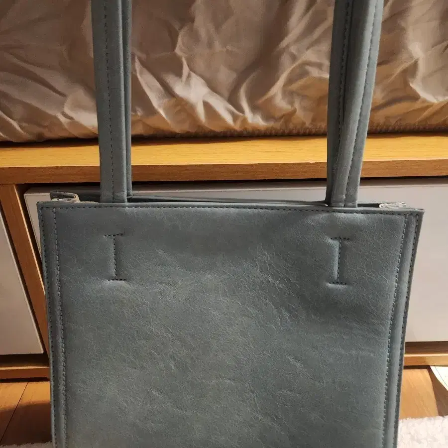 스탠드오일 오블롱백 미니 데님블루